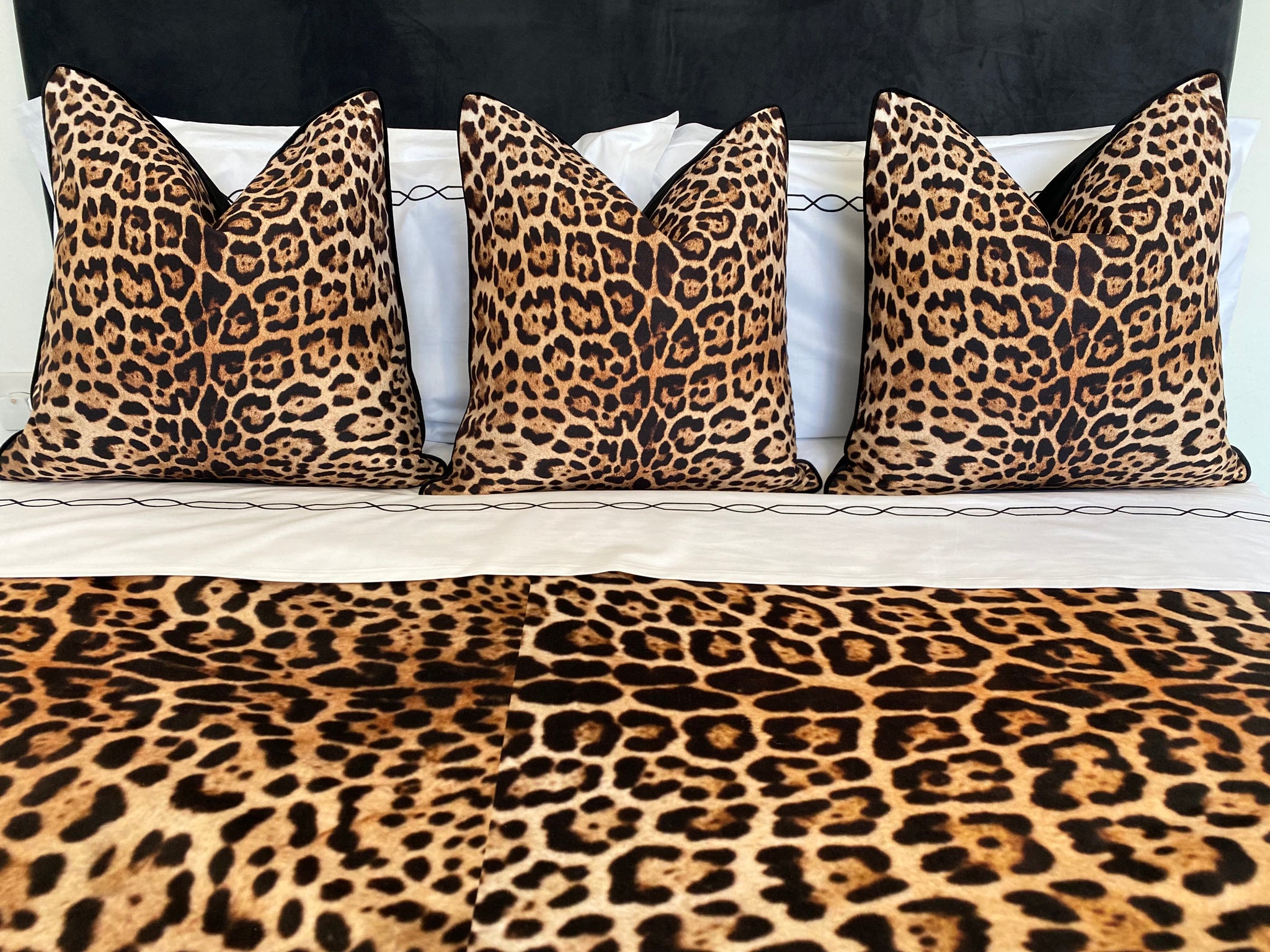 On sale Eastern Accents Sloane Leopard Print Throw Pillow 22